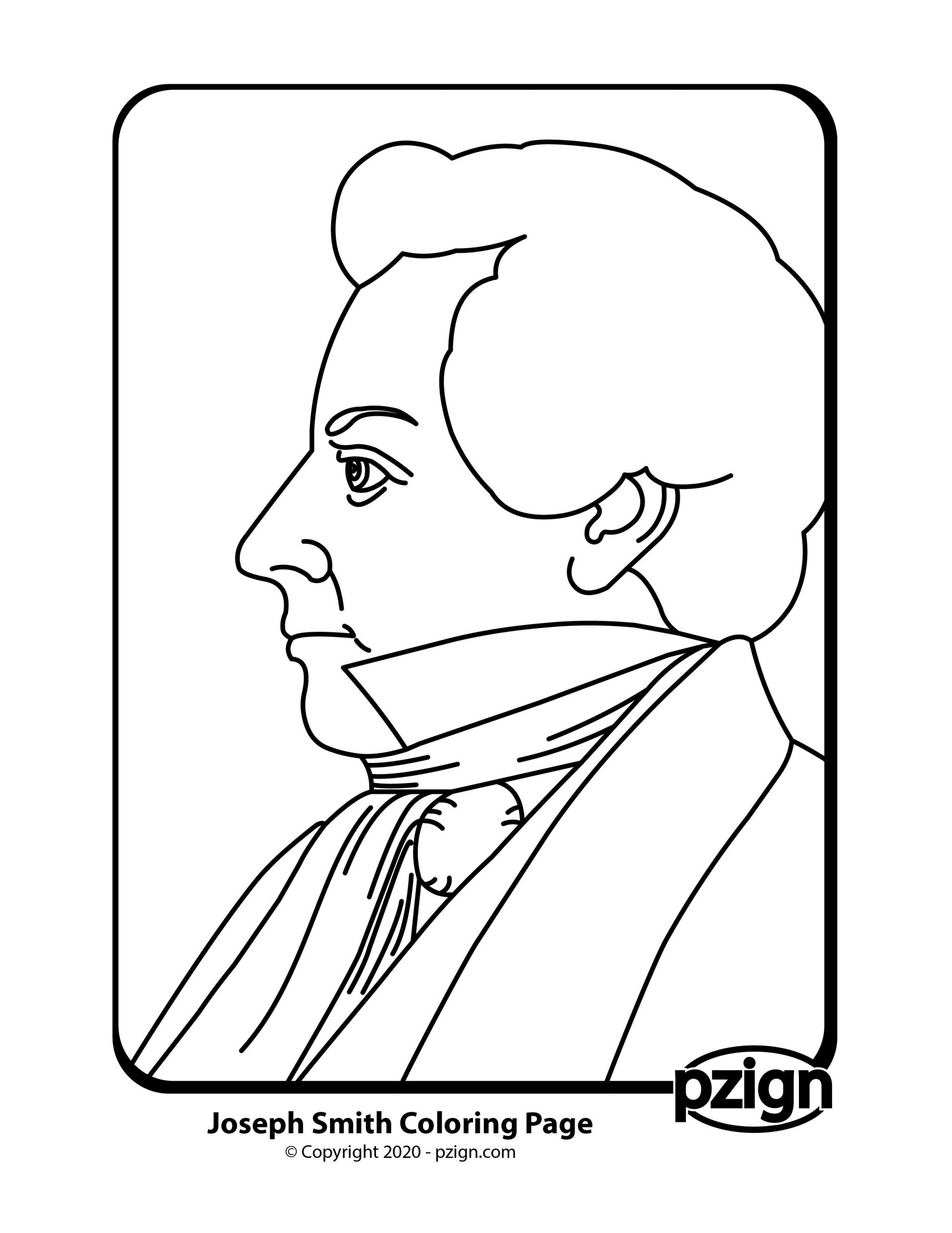 Church of Jesus Christ of Latter Day Saints Coloring Pages - pzign